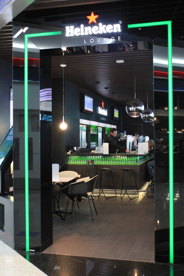 Heineken Lounge, Dubai airport