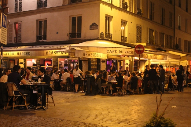 Rue Cler and Cafe du Marche