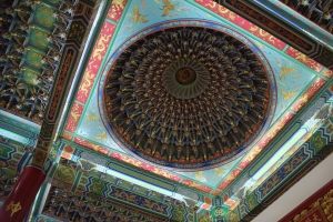 Thean Hou Temple ceiling