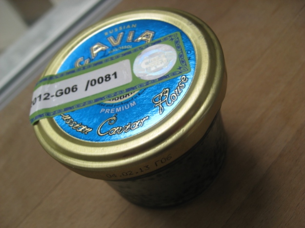 osetrova caviar from Russia