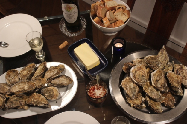 oysters from Normandy