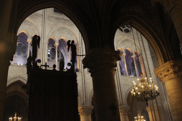 midnight mass at Notre Dame