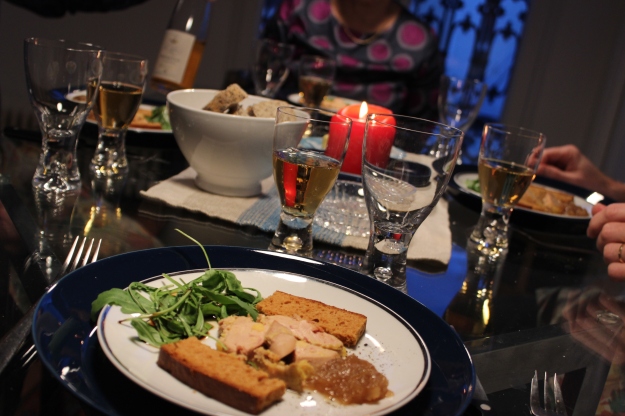 foie gras at Christmas