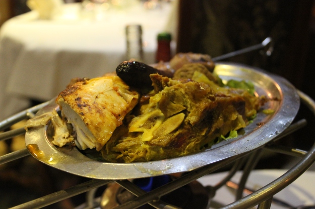 grilled meat plate, Moroccan food